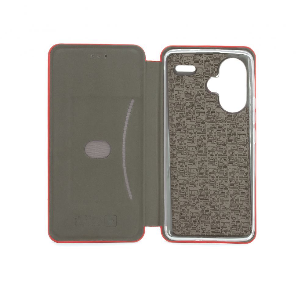 Back panel cover iLike Xiaomi Redmi Note 13 Pro Plus 5G Book Case Slim Red
