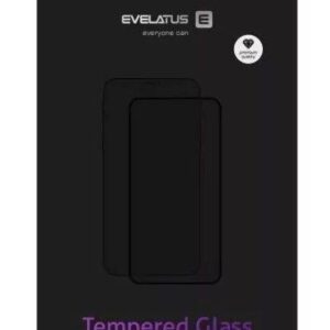 Aizsargstikls Evelatus Xiaomi Poco X6 2.5D Full Cover Japan Glue Glass Anti-Static Black