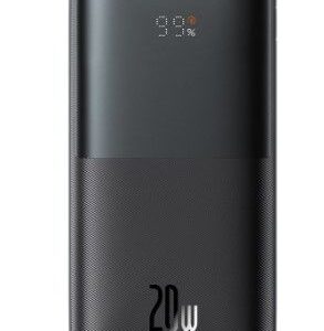 Väline aku Baseus  Bipow Pro Power Bank 10000mAh 20W black with USB Type A - USB Type C 3A 0.3m cable Black