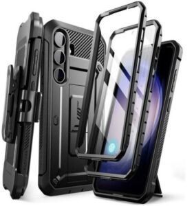 Nugarėlės dėklai iLike Samsung Galaxy S24 Unicorn Beetle Pro Supcase Supcase Black