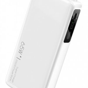 Väline aku Evelatus  Evelatus Power Bank 65W Super Fast Charge Fast 20000 mAh White