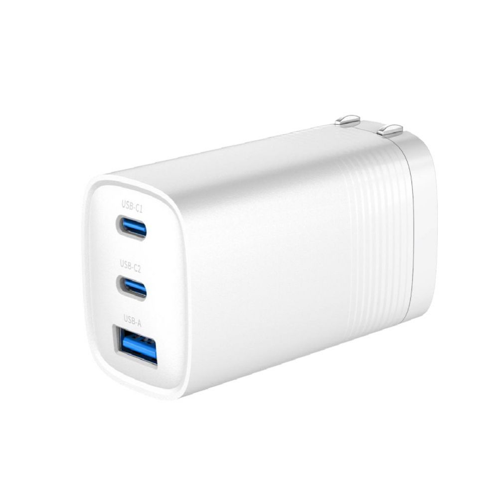 Adaptrid Evelatus 65W Max Fast Charger CN USB-C1/USB-C1/USB-A White