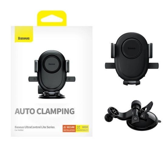 Auto holder Baseus Universal UltraControl Lite Series car phone holder Black