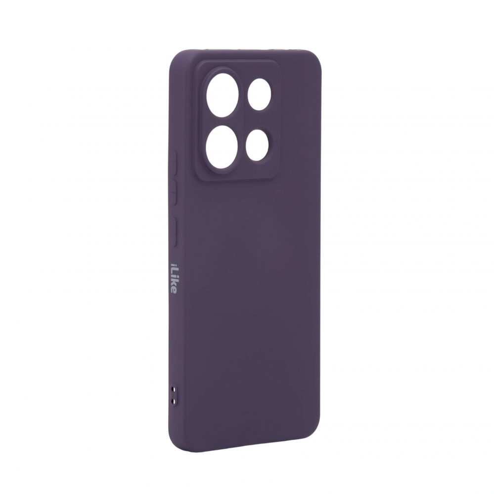 Back panel cover iLike Xiaomi Poco X6 Nano silicone case Purple