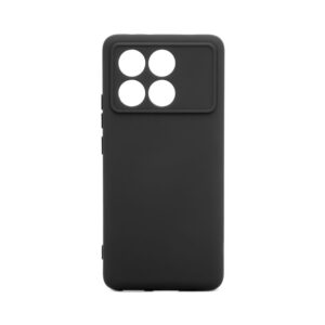 Nugarėlės dėklai iLike Xiaomi Poco X6 Pro Nano silicone case Black