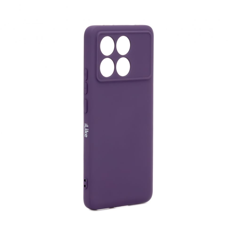Back panel cover iLike Xiaomi Poco X6 Pro Nano silicone case Purple