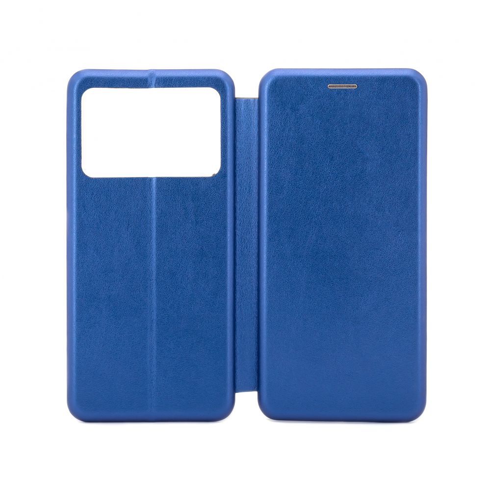 Kaaned - kaaned iLike Xiaomi Poco X6 Pro Book Case Slim Black Midnight Blue