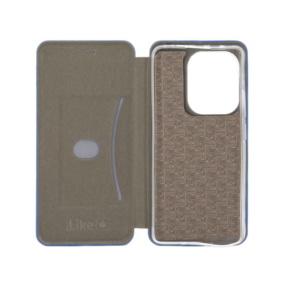 Kaaned - kaaned iLike Xiaomi Poco M6 Pro Book Case Slim Midnight Blue