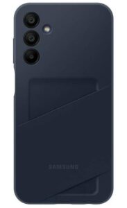 Back panel cover Samsung - Galaxy A15 4G/5G Card Slot Cover Case Blue Black