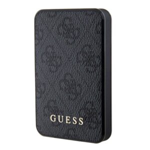 Väline aku Guess  Power Bank MagSafe 5000mAh 4G PU Black