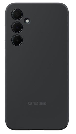 Back panel cover Samsung - Galaxy A35 5G Silicone Cover case Black