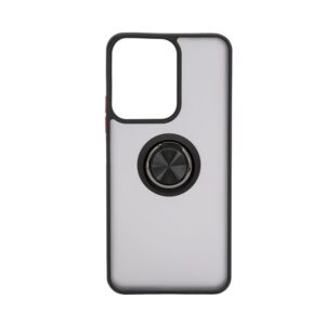 Nugarėlės dėklai iLike Xiaomi Redmi 13C 5G Hybrid Case With Ring Black