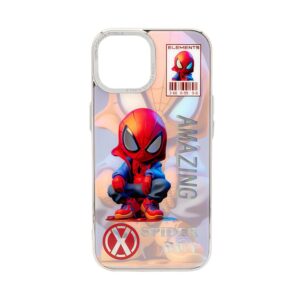 Aizmugurējais vāciņš iLike Apple iPhone 14 PC Silicone Case Spider Boy