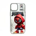 Чехол на заднюю панель iLike Apple iPhone 15 PC Silicone Case Spider Sense White Red