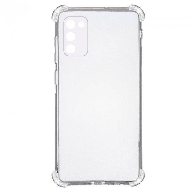 Tagakaaned Evelatus Samsung Galaxy A03s TPU Military Shockproof Silicone Case TPU Transparent