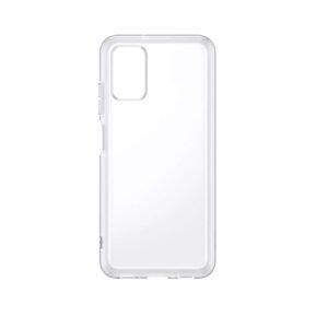 Back panel cover Evelatus Samsung Galaxy A03s TPU Case Transparent
