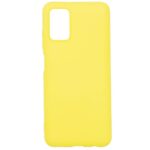 Aizmugurējais vāciņš Evelatus Samsung Galaxy A03s Soft Touch Silicone Case Yellow