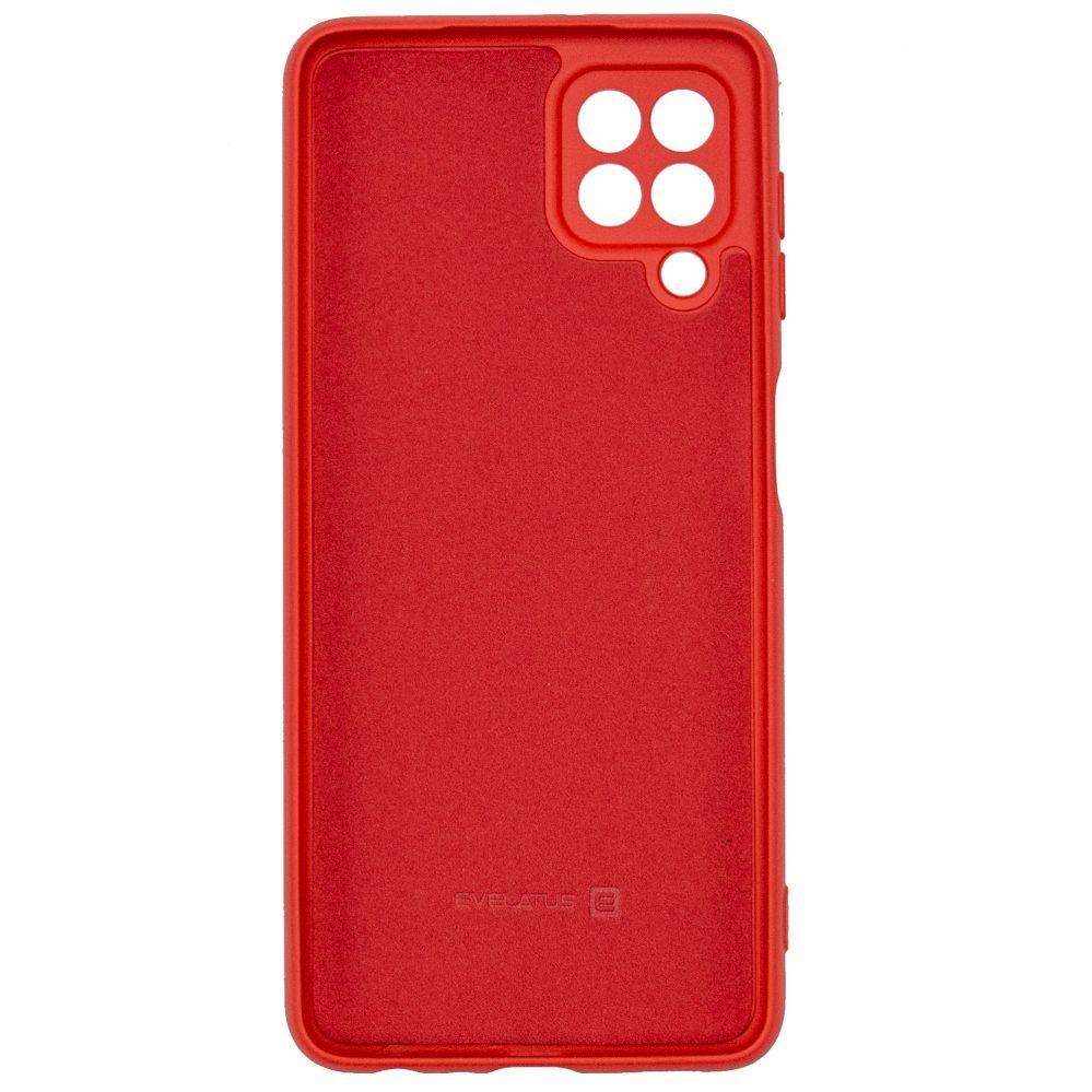 Back panel cover Evelatus Samsung Galaxy A22 4G Nano Silicone Case Soft Touch TPU Red