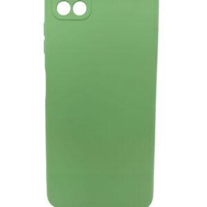Back panel cover Evelatus Samsung Galaxy A22 5G Premium Soft Touch Silicone Case Green