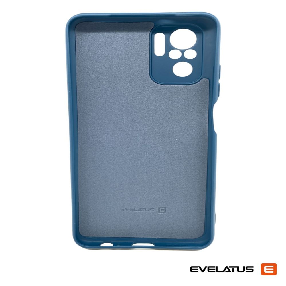 Back panel cover Evelatus Xiaomi Xiaomi Note 10/Note 10S Nano Silicone Case Soft Touch TPU Navy Blue