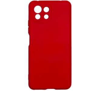 Back panel cover Evelatus Xiaomi Mi 11 Lite/11 Lite 5G/11 Lite 5G NE Nano Silicone Case Soft Touch TPU Red