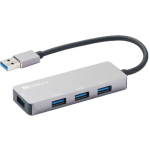 Adapteris Sandberg  333-67 USB-A Hub 1xUSB3.0+3x2.0 SAVER 