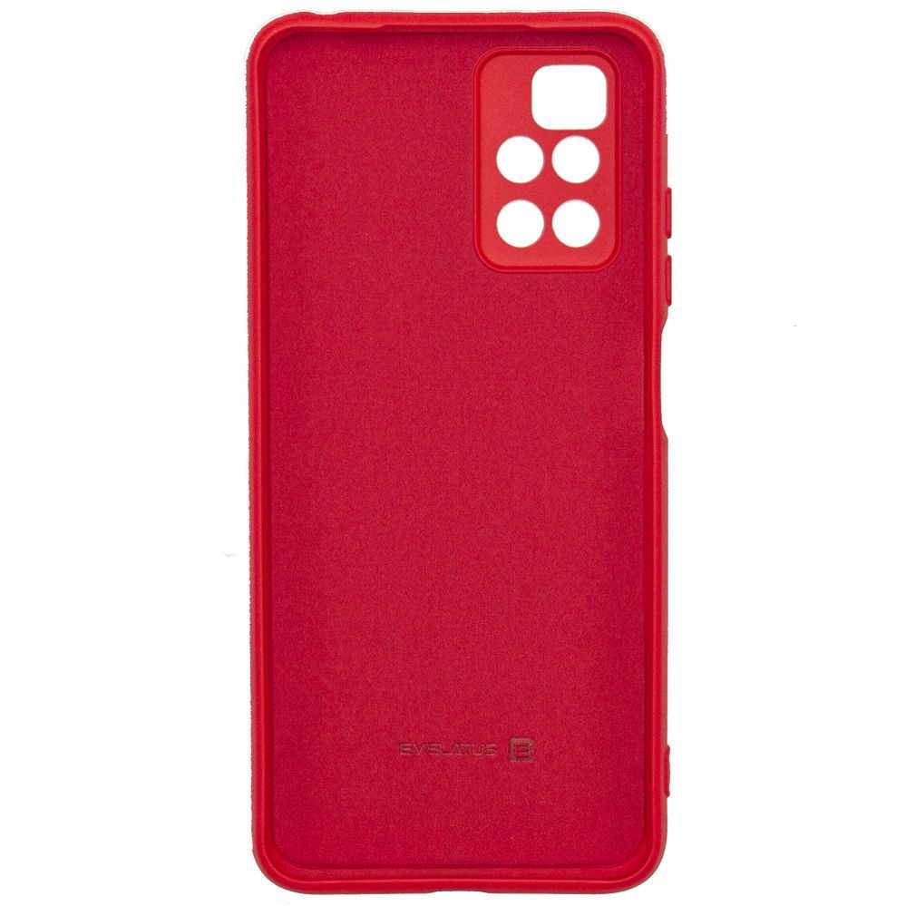 Back panel cover Evelatus Xiaomi Redmi 10 Nano Silicone Case Soft Touch TPU Red