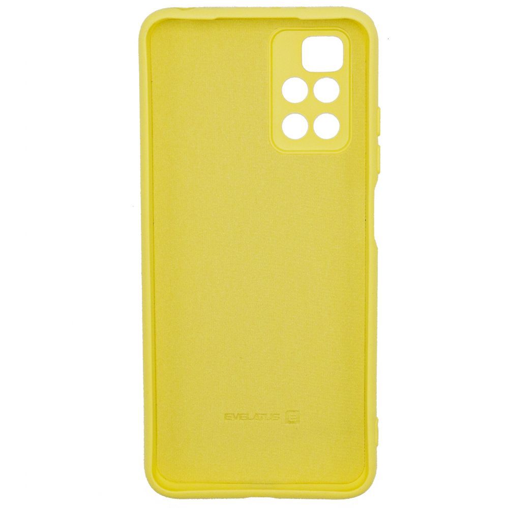 Tagakaaned Evelatus Xiaomi Xiaomi Redmi 10 Nano Silicone Case Soft Touch TPU Yellow