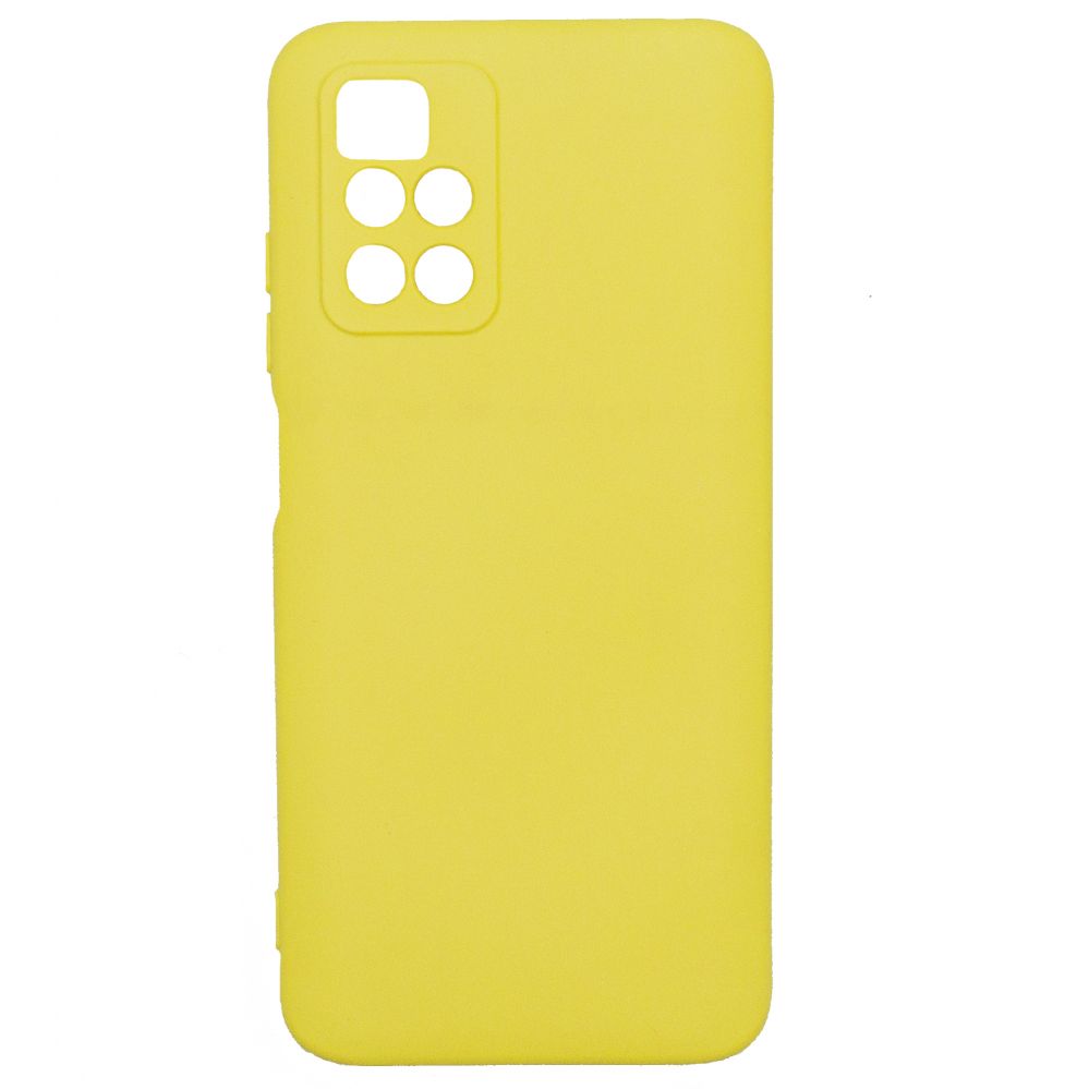 Tagakaaned Evelatus Xiaomi Xiaomi Redmi 10 Nano Silicone Case Soft Touch TPU Yellow