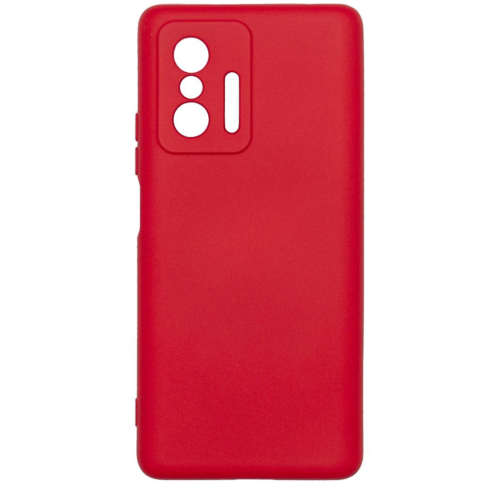 Tagakaaned Evelatus Xiaomi Xiaomi 11T/11T Pro Nano Silicone Case Soft Touch TPU Red