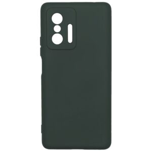 Aizmugurējais vāciņš Evelatus Xiaomi Xiaomi 11T/11T Pro Nano Silicone Case Soft Touch TPU Dark Green