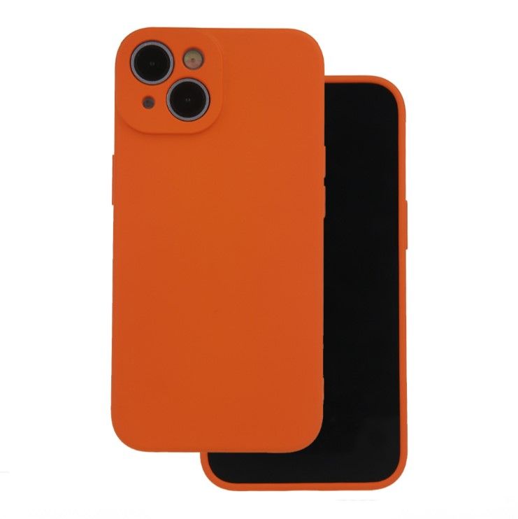 Back panel cover iLike Samsung Galaxy A05S Silicon case Orange