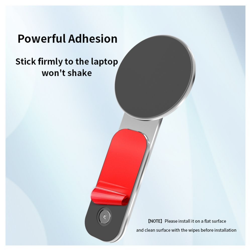 Universal holder (Popsocket) iLike Universal P65 Aluminum Monitor Side Fix magnetic holder for Smartphone Silver