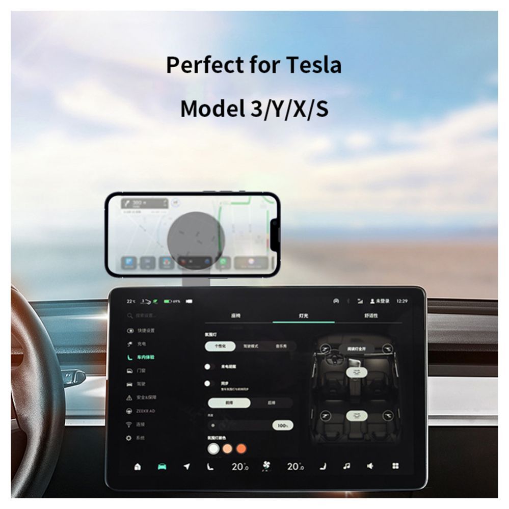 Universal holder (Popsocket) iLike Universal P65 Aluminum Monitor Side Fix magnetic holder for Smartphone Silver