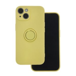 Nugarėlės dėklai iLike Samsung Galaxy A15 4G / A15 5G Finger Grip case Yellow