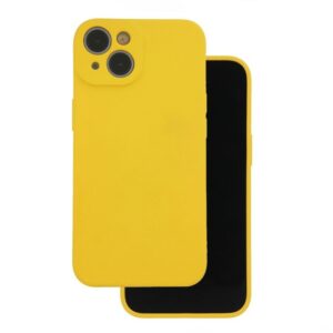 Nugarėlės dėklai iLike Samsung Galaxy A15 4G / A15 5G Silicon case Yellow