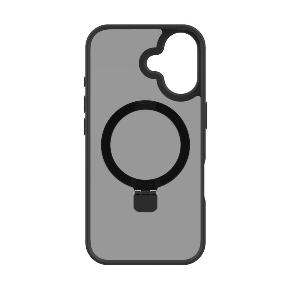 Back panel cover Evelatus Apple iPhone 16 Shield Case Magsafe & Stand Matte Black