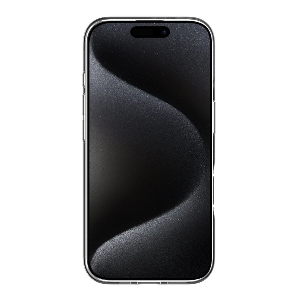 Back panel cover Evelatus Apple iPhone 16 Pro Clear Silicone Case 1.5mm TPU Transparent