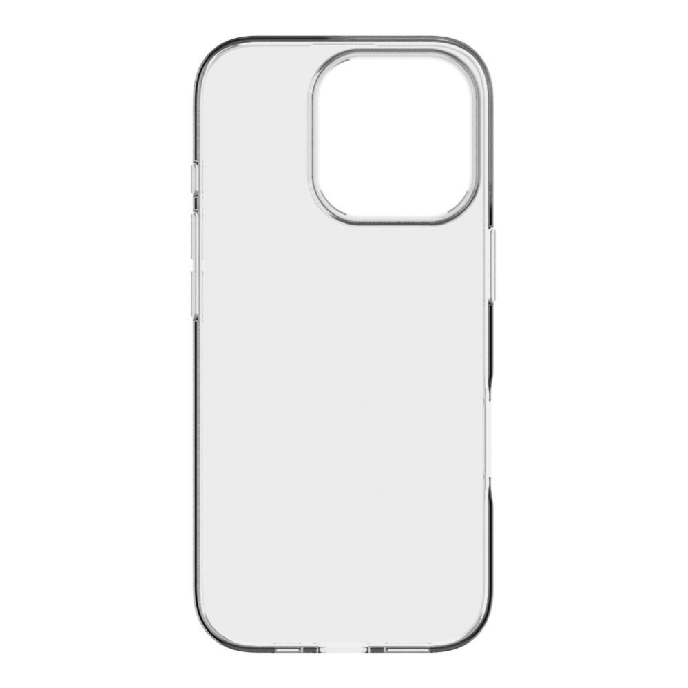 Back panel cover Evelatus Apple iPhone 16 Pro Clear Silicone Case 1.5mm TPU Transparent