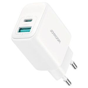 Adapter Joyroom  20W Dual-Port (USB A+ USB C) Charger (EU) White