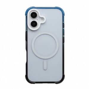 Nugarėlės dėklai Evelatus Apple iPhone 16 Defender Gradient Color MagSafe Black Blue