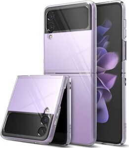 Nugarėlės dėklai Evelatus Samsung Galaxy Z Flip 3 Acrylic Case Transparent