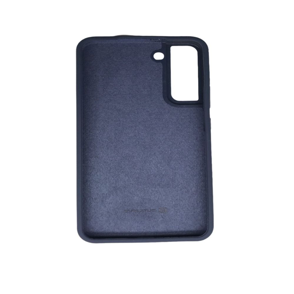 Back panel cover Evelatus Samsung Galaxy S22 Plus Premium Soft Touch Silicone Case Navy Blue
