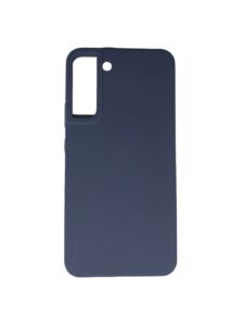 Back panel cover Evelatus Samsung Galaxy S22 Plus Premium Soft Touch Silicone Case Navy Blue