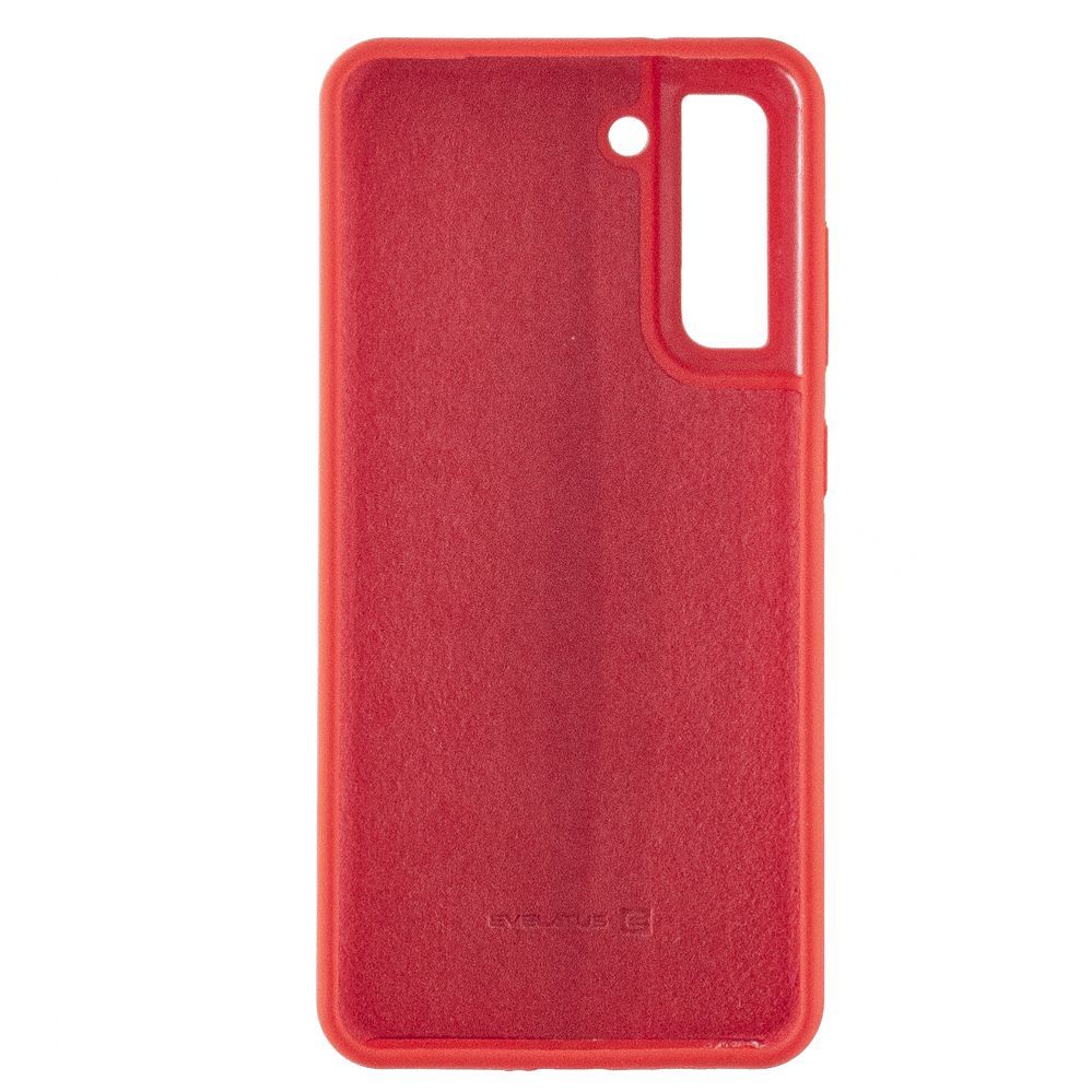 Tagakaaned Evelatus Samsung Galaxy S21 FE Premium Soft Touch Silicone Case Chinese red