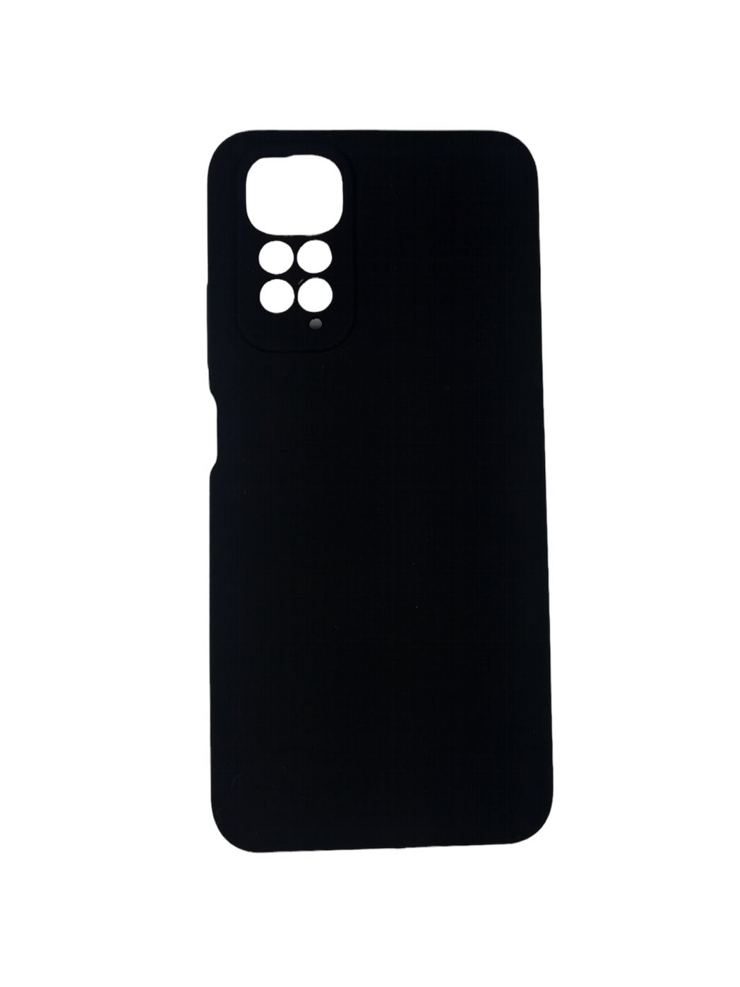 Back panel cover Evelatus Xiaomi Redmi Note 11/11S Premium Soft Touch Silicone Case Black