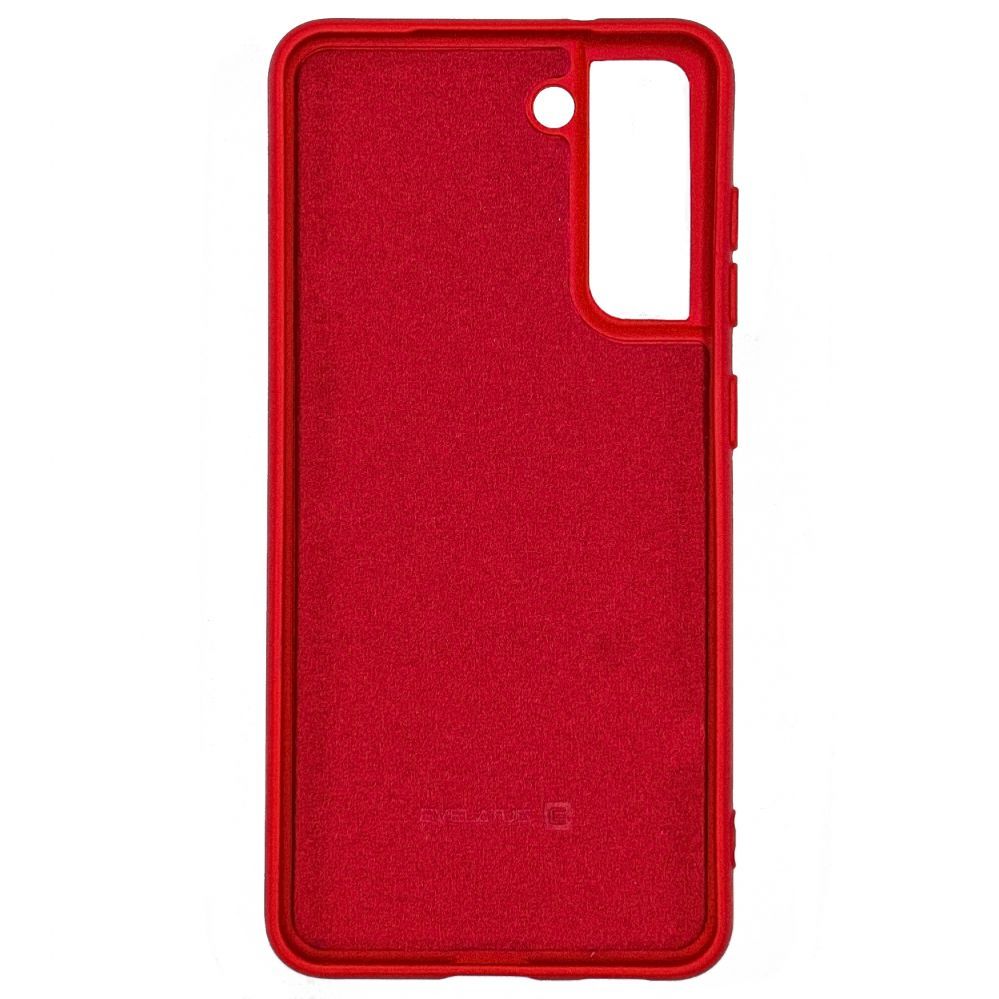 Back panel cover Evelatus Samsung Galaxy S22 Nano Silicone Case Soft Touch TPU Red