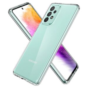 Nugarėlės dėklai Evelatus Samsung Galaxy A73 5G Clear Silicone Case 1.5mm TPU Transparent