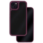 Back panel cover iLike Samsung Galaxy A05S maroon Color Shock case Burgundy