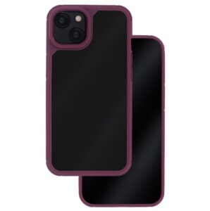 Back panel cover iLike Samsung Galaxy A05S maroon Color Shock case Burgundy